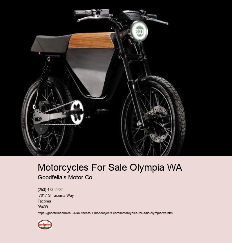 Electric Bike For Sale Tacoma WA